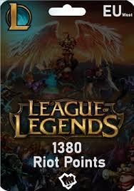 League of legends gift card. Buy League Of Legends Rp Eu West Online Code Delivery