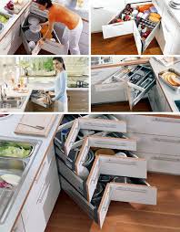 Corner Drawers 6 Solutions For Awkward Kitchen Spaces Corner Drawers Kitchen Remodel Kitchen Space
