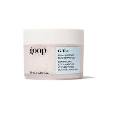 So you've got a genius idea for a beauty product b. Goop G Tox Himalayan Salt Scalp Scrub Shampoo Credo