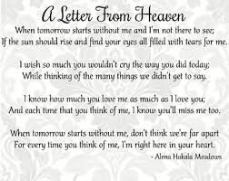 Pin By Karen Sullivan On My Saves In 2021 Heaven Poems Letter From Heaven Poems
