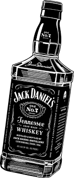 Illustration Garrafa De Jack Daniels Garrafas De Whisky Garrafinha Desenho