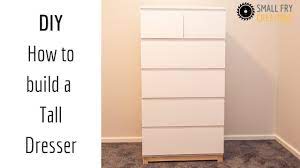 Basically, you want the cardboard tall enough to thoroughly organize. Diy How To Build A Tall Dresser Youtube