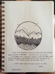 Listen Says Ambition A Beautiful Mary Oliver Quote With Lovely Mountain Constellation Sky Illustration Th Mary Oliver Quotes Cool Words Mary Oliver Poems