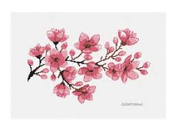Check spelling or type a new query. Large Cherry Blossom Cross Stitch Chart Pattern Pdf Instant Download No 163 Instructions Cross Stitch Charts Cross Stitch Cross Stitch Flowers