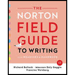 Writers with writing about literature. Norton Field Guide To Writing With Readings And Handbook 5th Edition 9780393655803 Textbooks Com