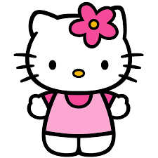 Hello kitty vector logo, free to download in eps, svg, jpeg and png formats. Hello Kitty Wearing Pink Dress Illustration Happy Birthday Hello Kitty Hello School S White Logo Png Pngegg