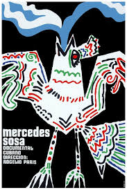 3094 Mercedes Sosa Argentina Singer Poster House Wall Decorative Design Art Film Poster Design Movie Posters Design Graphic Poster