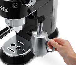It is a one touch technology, and adjustable cup tray. Device And Principle Of Operation Of The Coffee Machine