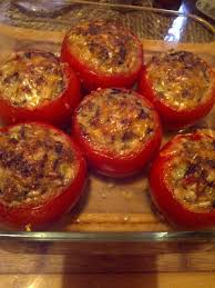 Tomates Farcies Au Riz Et Viande Hachee Plaisir Culinaire Algerien Tomate Farcie Riz Tomates Farcies Recettes De Cuisine