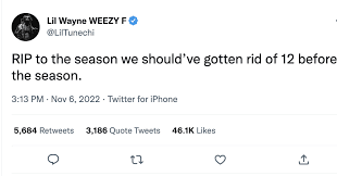 The Packers have lost Lil Wayne, who says Aaron Rodgers should have been  traded before the season