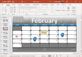 Check out our free editable and yearly 2021 yearly calendar templates available in ms word and excel format featuring all 12 months. Interactive 2021 Calendar Powerpoint Template