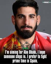 Ilia Topuria is looking for an opponent for Abu Dhabi 👀 🏆 #ufcabudhabi  #iliatopuria #mma
