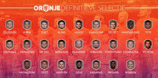 Nederland won het ek van 1988 en bereikte in 1974, 1978 en 2010 de finale van het wk. Danny Blind Maakt Definitieve Selectie Bekend Wk Kwalificatiewedstrijd