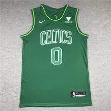 New threads for last season's playoff teams. Jayson Tatum 0 Boston Celtics 2021 Green Earned Edition Jersey Jerseys2021
