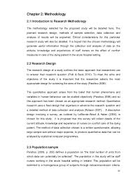 Learn how to write a strong methodology chapter that allows readers to evaluate the reliability and validity of the research. Methodology Sample In Research Types Of Sampling In Primary Data Collection