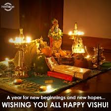 Wishing All Our Keralite Friends A Very Happyvishu May Every Day Of The Newyear Be Filled With Happiness And Pr Vishu Kani Vishu Greetings Malayalam Vishu