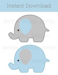 Printable Elephant Decorations Elephant Baby Shower Etsy Elephant Baby Shower Decorations Elephant Baby Showers Elephant Baby Shower Theme
