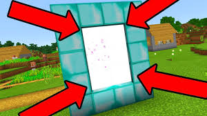 Unique features of the nether include: How To Make A Portal To A New Dimension Youtube