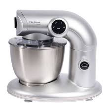 Top Chef Topc416 Robot Petrin 5l 1000 W Mixeur Fouet Batteur Petrisseur 4 Vitesses Acier Inox Robot Cuisine Multifonction Robot Cuisine Fouet