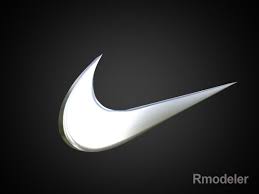Nike 3d Logo 3d Model Flatpyramid 3d Model 3d Logo Nike