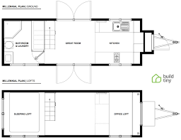 Tiny House Town The Millennial Tiny House Tiny House Floor Plans Tiny House Builders Save For House