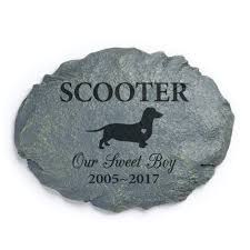 Check spelling or type a new query. Custom Personalization Solutions Personalized Dog Memorial Garden Stone Petco