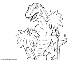 characters featured on bettercoloring.com are the property of their respective owners. T Rex Jurassic World Fallen Kingdom Coloring Pages Novocom Top