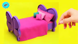 Make your own bed so that at night she dreams of ken it's very easy! Diy Barbie Bed Novocom Top
