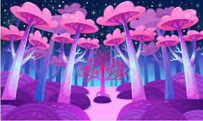 Fairy creatures with wings and magic wands. A Gaming Background Nature Landscape Night Forest With Magical Royalty Free Cliparts Vectors And Stock Illustration Image 123413265