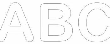 Que tal você fazer seus moldes de letras no word? Letras Grandes Para Imprimir Moldes E Ideias De Atividades