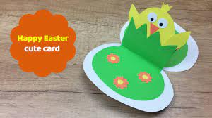 Just cut three to four butterflies from newspaper and from. Cute And Easy To Make Easter Card Great Easter Craft For Kids Youtube
