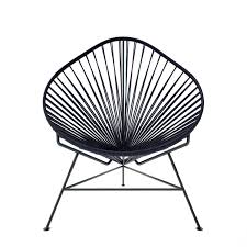 Acapulco Chair Black Weave On Black Frame Touch Of Modern Inspired By A Time Honored Mayan Weaving Techn Acapulco Chair Indoor Outdoor Chair Acapulco