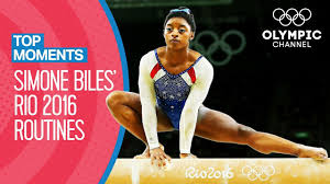 With a combined total of 30 olympic and world championship medals, biles is the most d. Simone Biles Rio 2016 Individual All Around Final Routines Top Moments Youtube