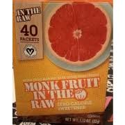 By posting this recipe i am entering a recipe contest sponsored by cumberland packing corp. Monk Fruit In The Raw Monk Fruit In The Raw Calories Nutrition Analysis More Fooducate