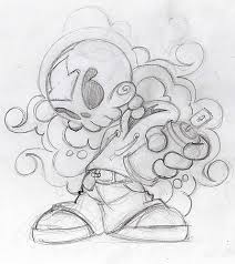 Graffiti alphabet easy and simple › graffitizen. Graffiti Characters Drawings