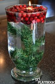 Cranberry Christmas Centerpiece Diy Playbook Christmas Candle Decorations Christmas Centerpieces Diy Christmas Jars