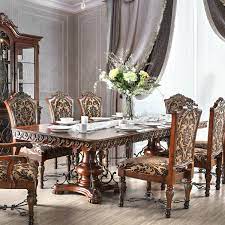 These dining tables are characterized by more than size. Furniture Of America Nald Traditional Cherry 120 Inch Dining Table Overstock 19384323