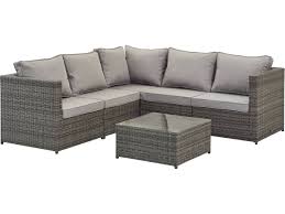 Le salon de jardin résine est une solution idéale, tant pour son aspect esthétique, sa durabilité et son faible entretien. Salon De Jardin En Resine Tressee Monaco X Florida Gris 93735 93736