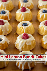 Add in fresh fruit, nuts, chocolate, spices or puree to switch up the flavors to your liking. Mini Lemon Bundt Cakes Upstate Ramblings