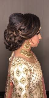 Pinterest Pawank90 Makeup And Hair In 2019 Hairdo Wedding Hairdo Wedding Indian Hairstyles Wedding Hairstyles Bride