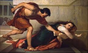 La Hornacina - La matanza de los inocentes (detalle) Angelo Visconti  1860-1861 Óleo sobre lienzo 100,5 x 74,5 cm Fundación Museos de Siena  @LaHornacina | Facebook