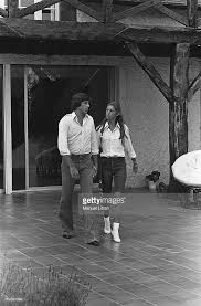 Sheila And Ringo Together Leaving Their House Feucherolles Side Johnny Hallyday Chanteurs Francais Sheila