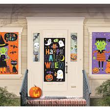 Halloween Friends Wall Decorating Kit 33pc Halloween Wall Decor Halloween Door Decorations Halloween Decorations For Kids