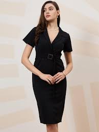 Buy Athena Immutable Scuba Formal Sheath Dress - Dresses for Women 28997482  | Myntra