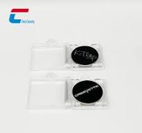 Plástico Rfid etiquetas redondas Mini Álbum de Música llavero NFC CD música  tarjeta caso Smini álbum caso Mini álbum NFC