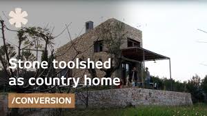 A wide variety of building stone cabin options are available to you, such as graphic design, 3d model design. Stone Toolshed As Timeless Mediterranean Tiny Home 25m2 Youtube