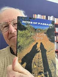 Rites of Passage: Across the Landscape of Our Souls, now available at  Amazon. From its foreword by 🟦 Melissa Hughes, Ph.D. "As the authors  reflect, the true challenge of the Camino begins