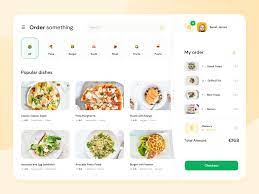 Website For A Food Delivery Service Food Website Design Food Delivery App Food Web Design