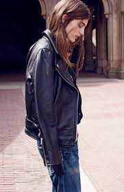 Chimala Selvedge Baggy Jeans Leather Jacket Style Fashion Style