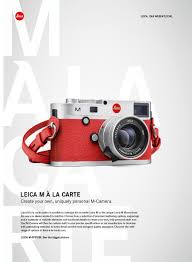 Nous proposons la reprise de votre matériel photo contre achat, nous déduisons 20% à la cote www.photocote.com et limitons à 50% en apport reprise sur achat. Leica M A La Carte Leica